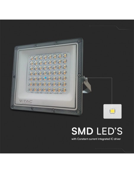 23614-Faro LED SMD  con LED Sostituibili Colore Grigio Scuro CCT in - -6