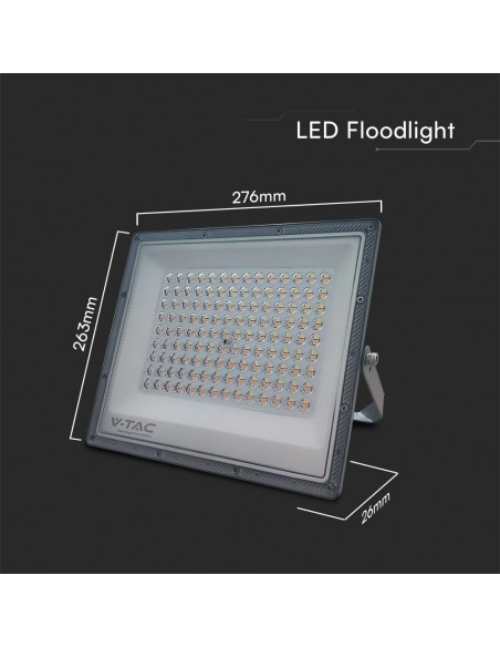 23615-Faro LED SMD  con Driver IC Integrato e LED Sostituibili Colore Grigio Scuro CCT in -3