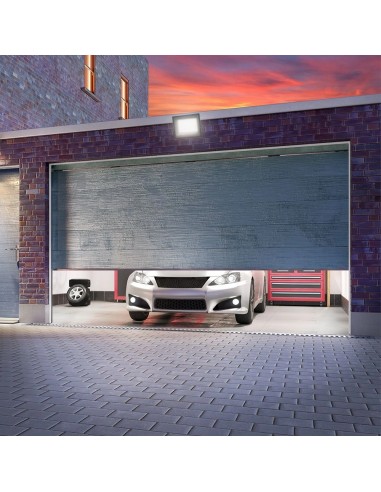 23615-Faro LED SMD  con Driver IC Integrato e LED Sostituibili Colore Grigio Scuro CCT in -4