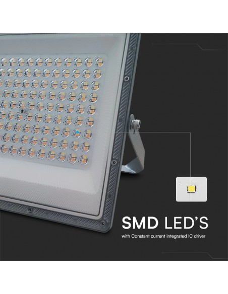 23615-Faro LED SMD  con Driver IC Integrato e LED Sostituibili Colore Grigio Scuro CCT in -6