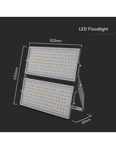 23616-Faro LED Chip Samsung  LM/W Colore Nero  Cavo m  -2