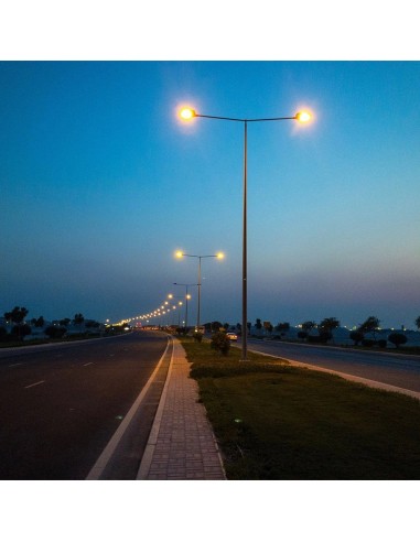 23619-Armatura Stradale LED Chip Samsung  LM/W Colore Grigio  -4