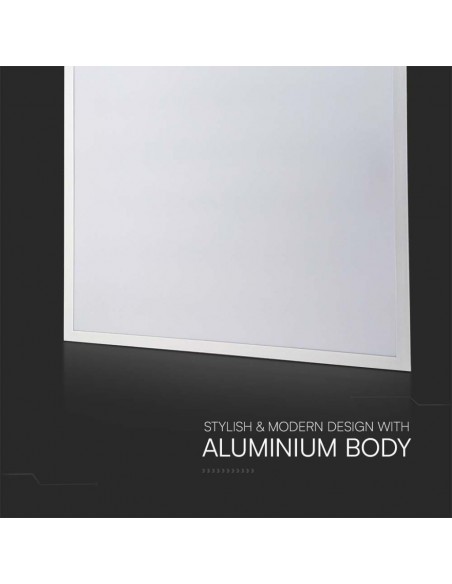 Pannello LED Chip Samsung 36W 120LM/W da Incasso, Driver Integrato, 600x600mm Bianco 6500K