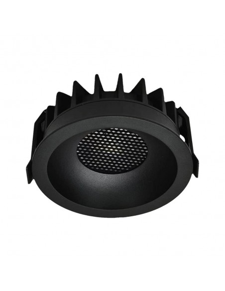 23671-Faretto LED da Incasso  Chip LED COB Bridgelux a Nido d'Ape Colore Nero CRI CCT in --1