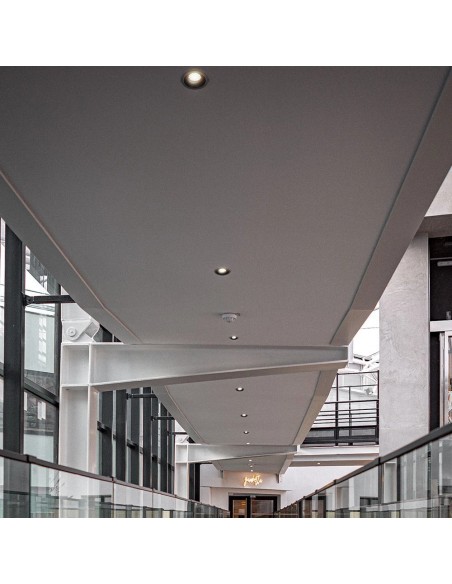 23671-Faretto LED da Incasso  Chip LED COB Bridgelux a Nido d'Ape Colore Nero CRI CCT in --5