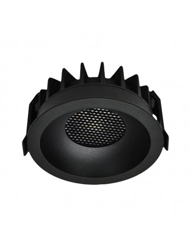 23673-Faretto LED da Incasso  Chip LED COB Bridgelux a Nido d'Ape Colore Nero CRI CCT in --1