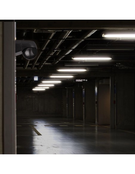 23678-Sensore di Movimento a Infrarossi  Montaggio a Plafone Colore Nero Max  IP-4