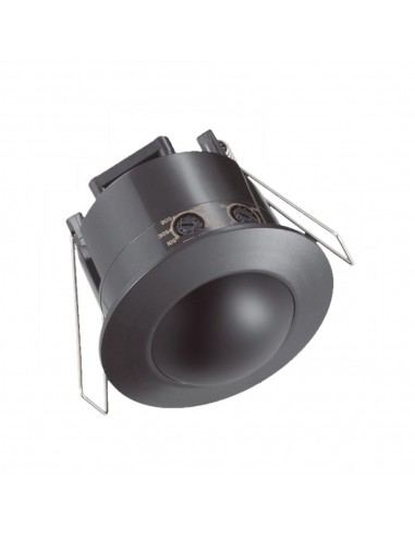 23679-Sensore di Movimento a Infrarossi  Montaggio a Incasso Colore Nero Max  IP-1