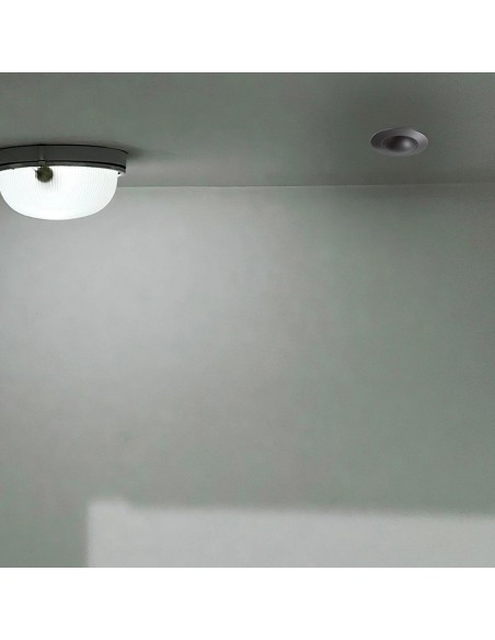 23679-Sensore di Movimento a Infrarossi  Montaggio a Incasso Colore Nero Max  IP-4