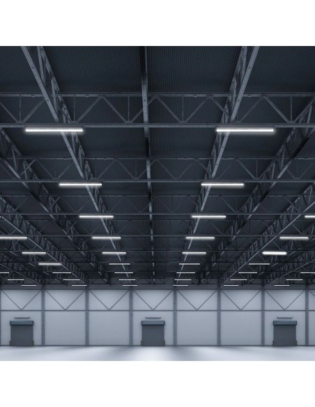 23681-Plafoniera LED Prismatica  LM/W cm CCT in --3