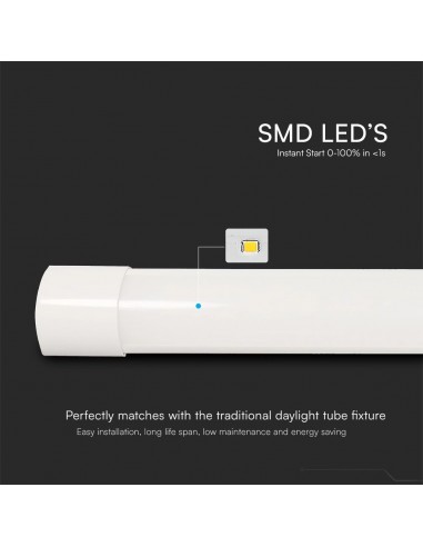 23681-Plafoniera LED Prismatica  LM/W cm CCT in --5