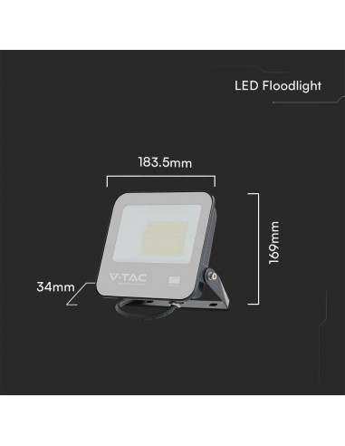 23688-Faro LED SMD Chip Samsung  Colore Nero  -3