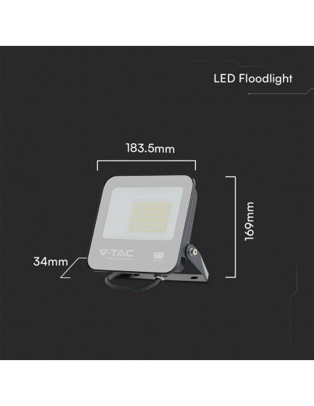 23688-Faro LED SMD Chip Samsung  Colore Nero  -3