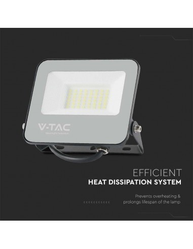 23692-Faro LED SMD  LM/W Colore Nero  -6