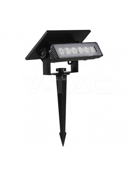23757-Faretto LED Solare da Giardino  LED Installazione in Terra/Muro  -1