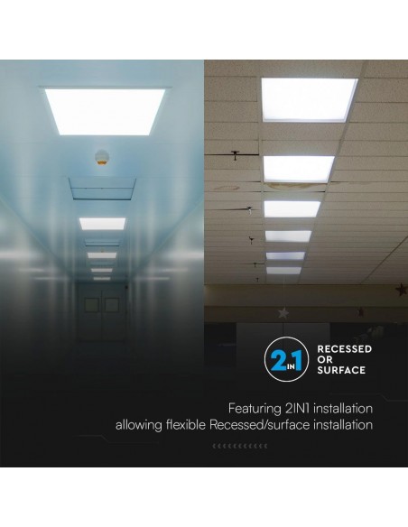 23766-Pannello LED  LM/W Installazione in da Incasso/Plafone-7