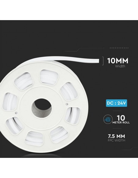 2513-Neon Flex /m  LED/m Bobina m V  -2