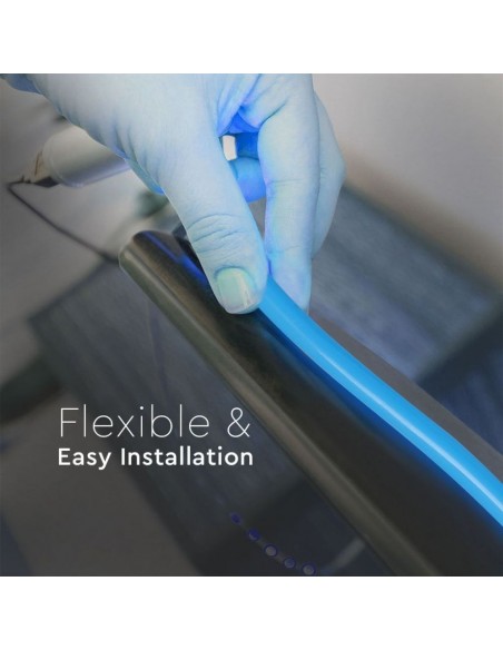 2515-Neon Flex /m  LED/m Bobina m V Blu -6