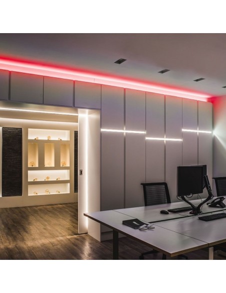2516-Strip LED Neon Flex /m  LED/m Bobina m V Rosso -4
