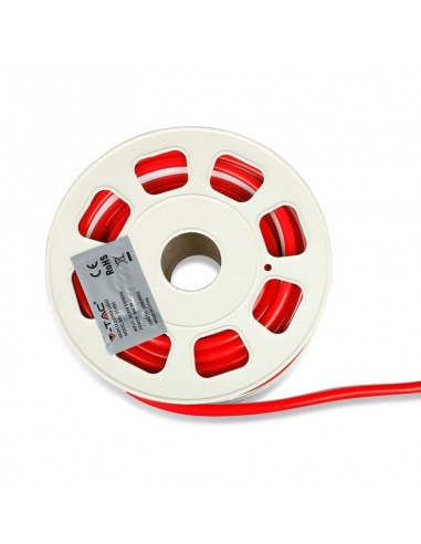 2516-Strip LED Neon Flex /m  LED/m Bobina m V Rosso -7