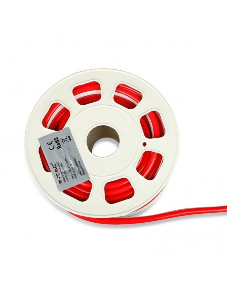 2516-Strip LED Neon Flex /m  LED/m Bobina m V Rosso -7