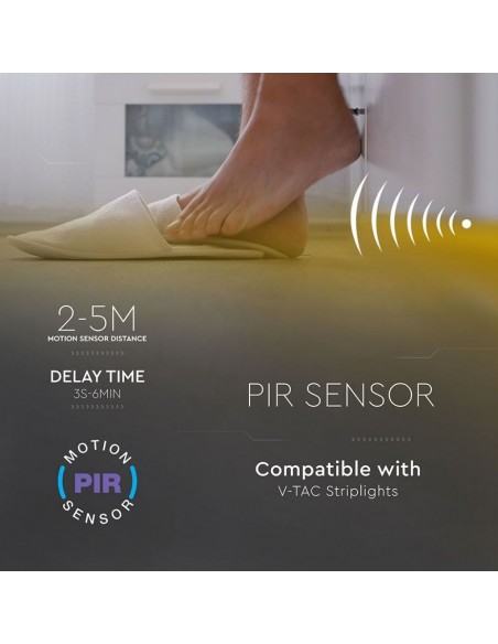 2554-Sensore PIR per Strip LED Max -3