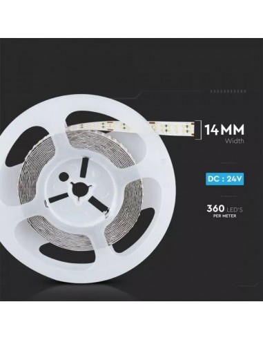 2580-Strip LED SMD /m m  LED/m con Connettore Jack  da V CRI  IP mm-3