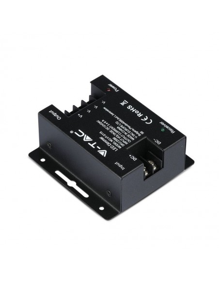 2590-Controller Dimmer Wireless RF GHz per Strip LED Monocolore  canale V/V A con Telecomando Touch  tasti-7