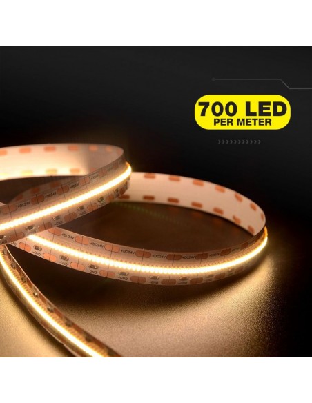 2604-Strip LED SMD /m m  LED/m LM/W V   mm-5