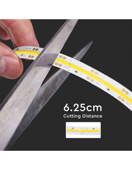 2650-Strip LED COB- /m m V Lm/m  IP  mm-3