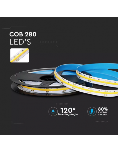 2654-Strip LED COB /m m V Lm/m  IP mm-7