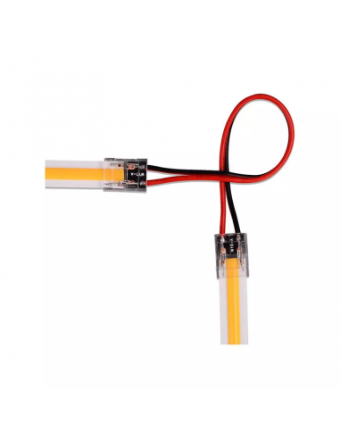 2664-Connettore Flessibile Intermedio Rapido Femmina-Femmina a  Pin Per Strip LED COB Larghezza mm Lunghezza mm-3