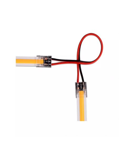 2664-Connettore Flessibile Intermedio Rapido Femmina-Femmina a  Pin Per Strip LED COB Larghezza mm Lunghezza mm-3