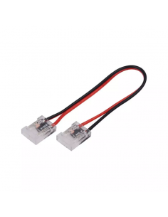 2666-Connettore Flessibile Intermedio Rapido Femmina-Femmina a  Pin Per Strip LED COB Larghezza mm Lunghezza mm-1