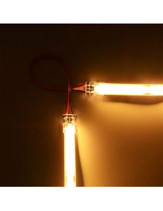 2666-Connettore Flessibile Intermedio Rapido Femmina-Femmina a  Pin Per Strip LED COB Larghezza mm Lunghezza mm-1 2