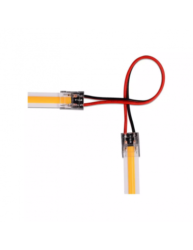 2666-Connettore Flessibile Intermedio Rapido Femmina-Femmina a  Pin Per Strip LED COB Larghezza mm Lunghezza mm-3