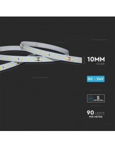 2697-Strip LED SMD /m m  LED/m V LM/W   mm-1 2