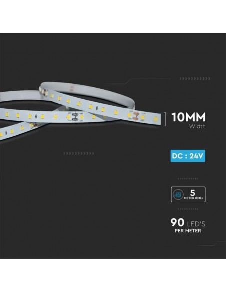 2697-Strip LED SMD /m m  LED/m V LM/W   mm-2