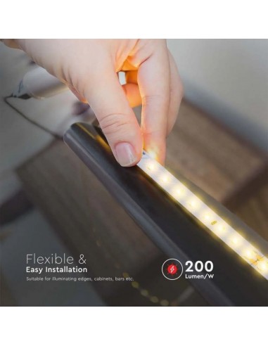 Striscia LED 90 LED/M 24V IP20 4000K...