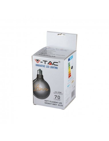 2700-Lampadina LED E  G Filamento Ambrato Scritta Love -2