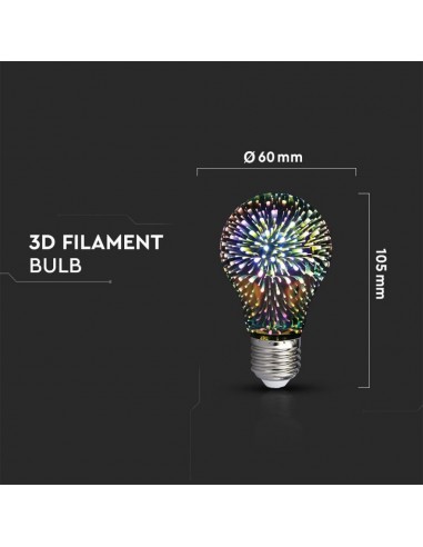 2704-Lampadina LED E  A Filamento D -3