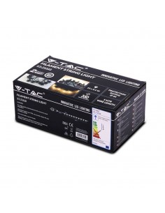 2728-Catenaria m con  Lampadine mini Globo a Filamento LED  Colore Nero con Trasformatore -1 2