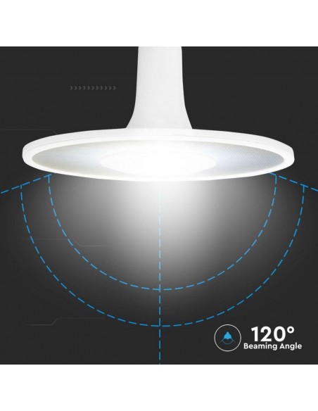 2783-Lampadina LED Chip Samsung E  UFO Acrilico Plastica -5