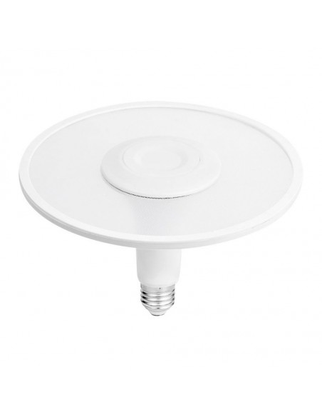 Lampadina LED Chip Samsung E27 18W UFO Acrilico Plastica 4000K