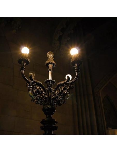 2852-Lampadina LED E  LM/W G Filamento -3