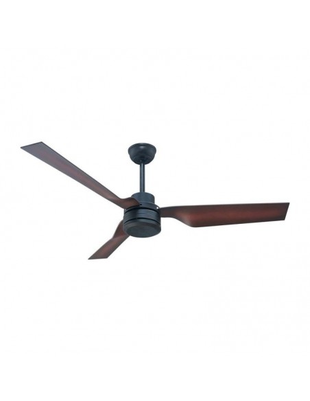 2867-Ventilatore LED da Soffitto  RF Controller con Telecomando Colore Bronzo  Pollici  pale-1