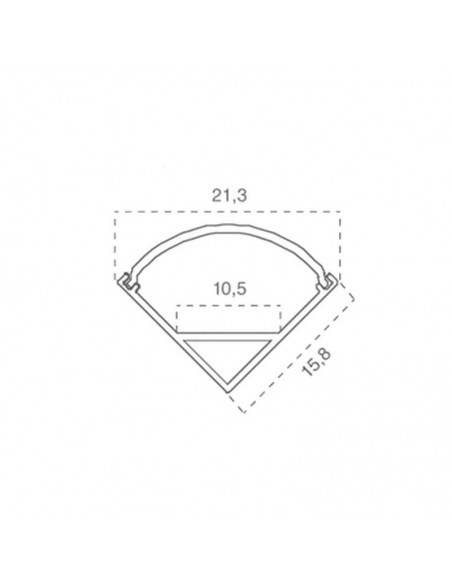 2874-filo Angolare per Strip LED -3