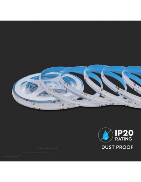 Strip LED COB-422 13W/m 5m 672 LED/m 24V RGB IP20 10mm