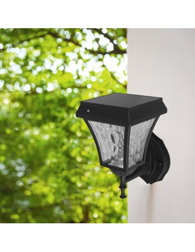 2889-Lampada LED Solare Samsung da Muro Colore Nero Opaco in -4