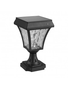 2890-Lampione LED Solari da giardino Colore Nero Opaco in IP-1